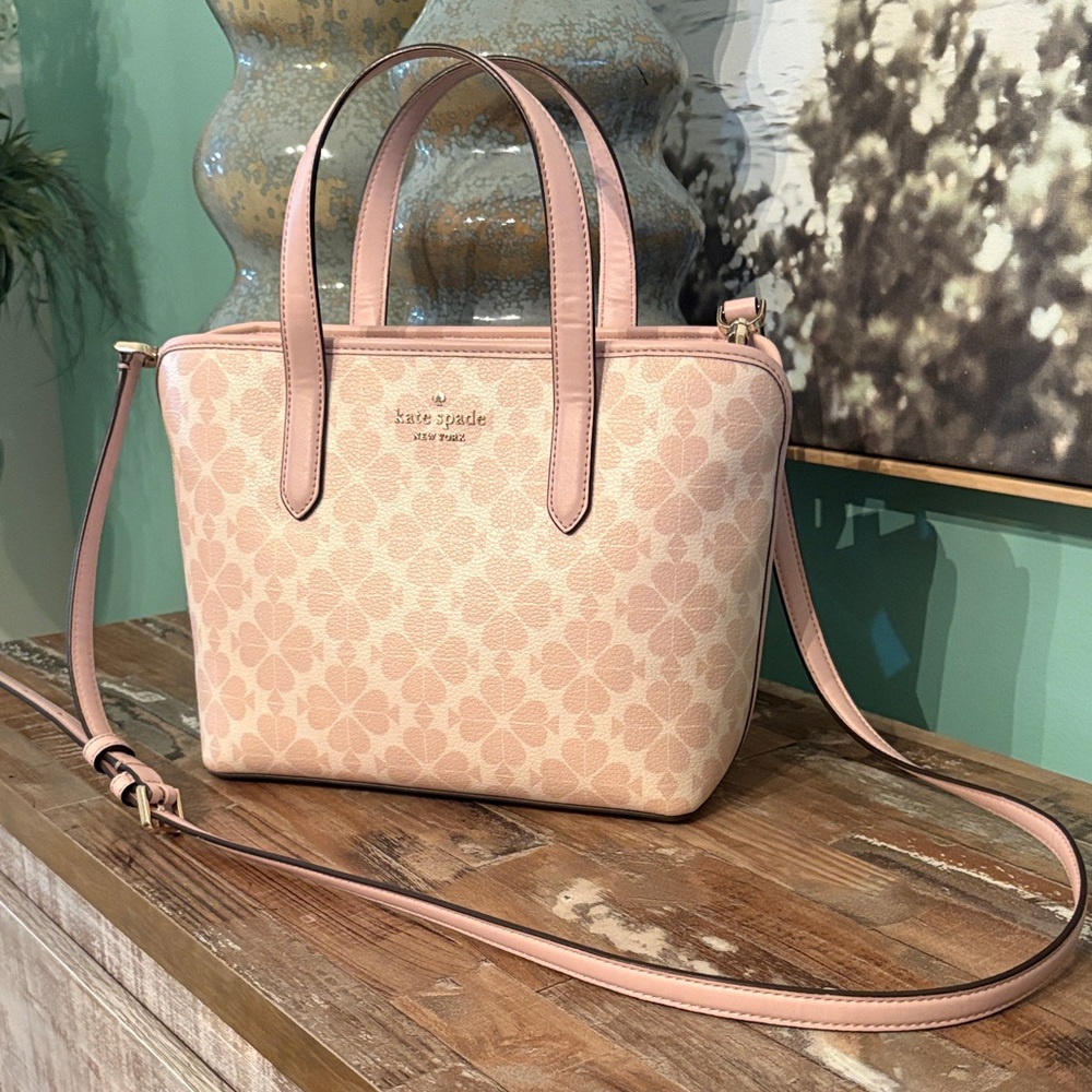 Kate Spade Blush Floral Satchel